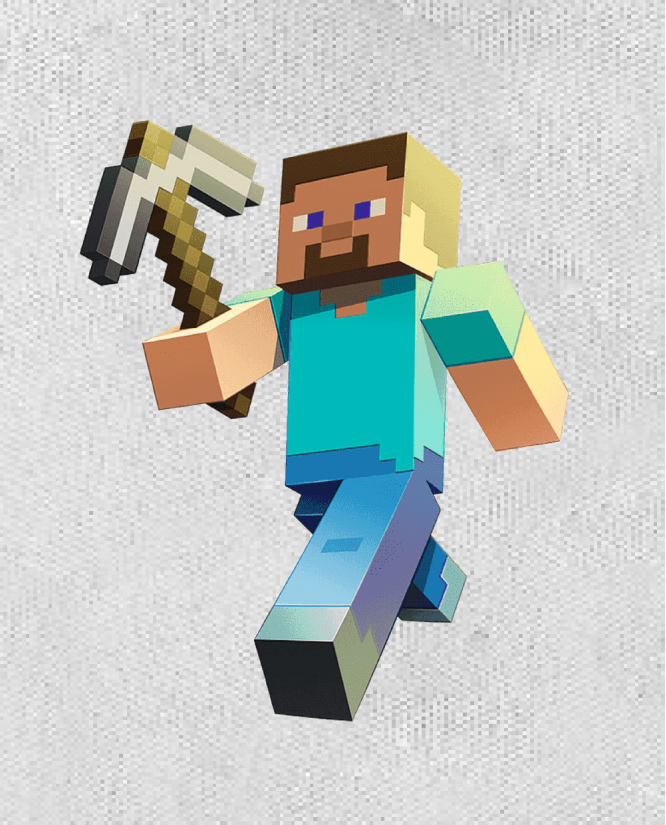 Kepurė  Minecraft  Steve